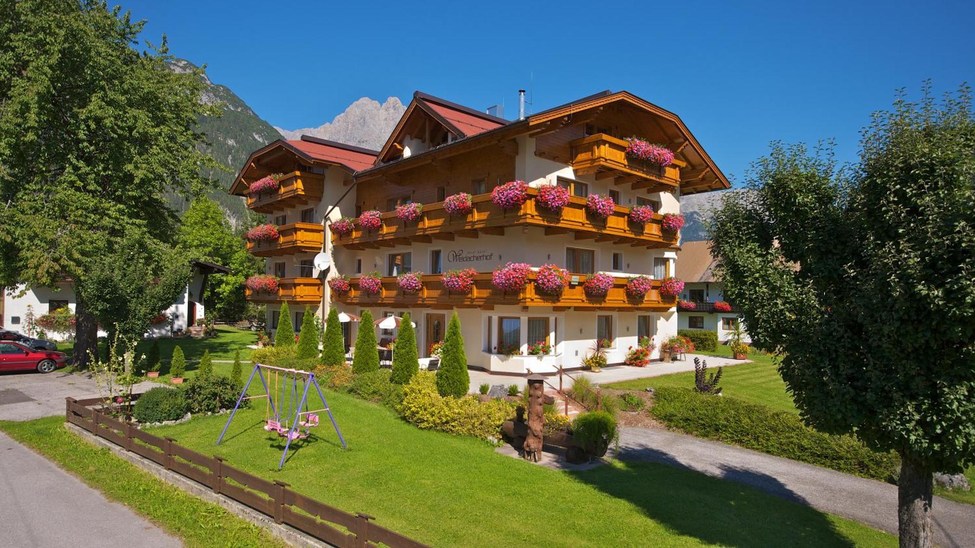 Hotel-Garni Weidacherhof Leutasch Exteriör bild